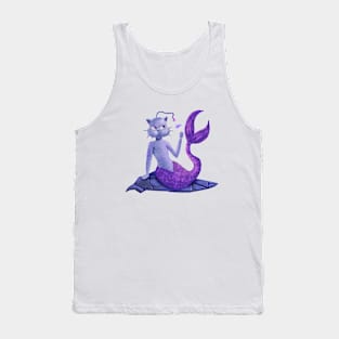 Mermaid Cat Tank Top